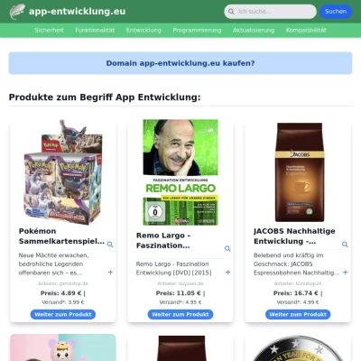 Screenshot app-entwicklung.eu