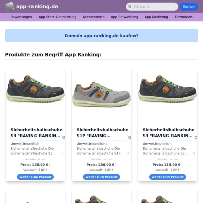 Screenshot app-ranking.de