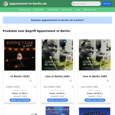 Screenshot appartment-in-berlin.de