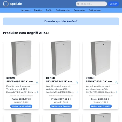 Screenshot apxl.de