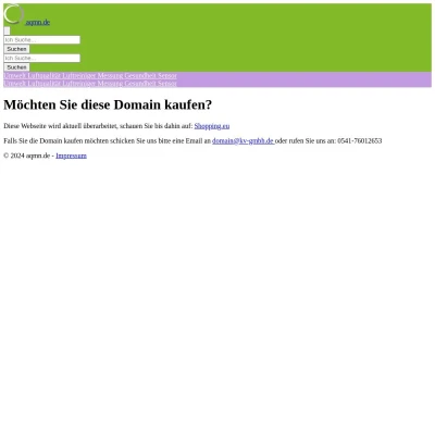 Screenshot aqmn.de