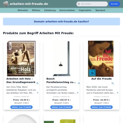 Screenshot arbeiten-mit-freude.de