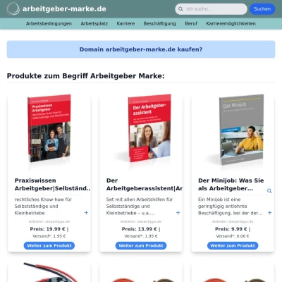 Screenshot arbeitgeber-marke.de