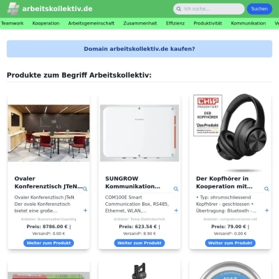 Screenshot arbeitskollektiv.de