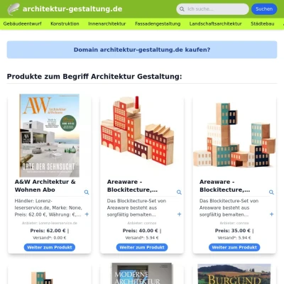 Screenshot architektur-gestaltung.de