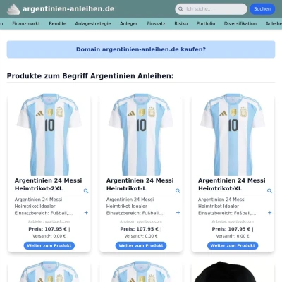 Screenshot argentinien-anleihen.de