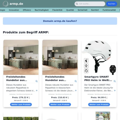 Screenshot armp.de