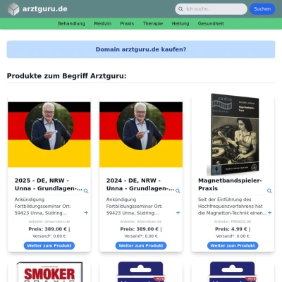 Screenshot arztguru.de