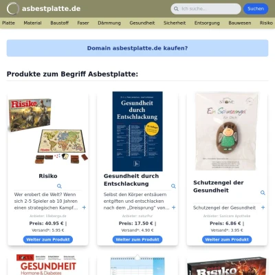 Screenshot asbestplatte.de