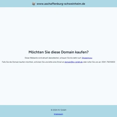 Screenshot aschaffenburg-schweinheim.de