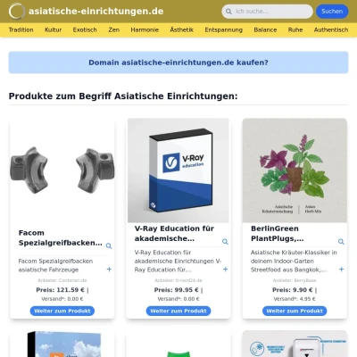 Screenshot asiatische-einrichtungen.de