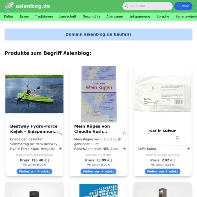 Screenshot asienblog.de