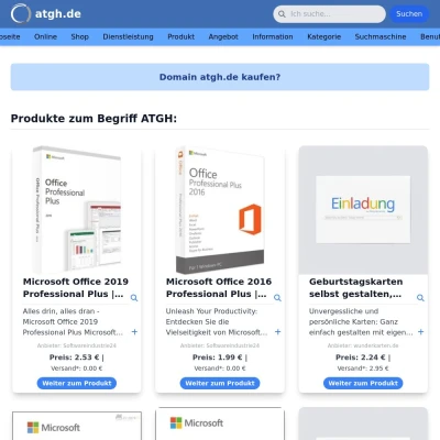 Screenshot atgh.de