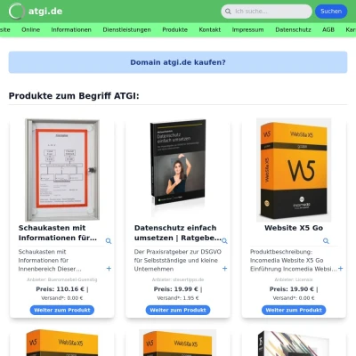 Screenshot atgi.de