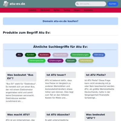 Screenshot atu-ev.de