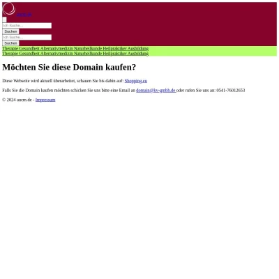 Screenshot aucm.de