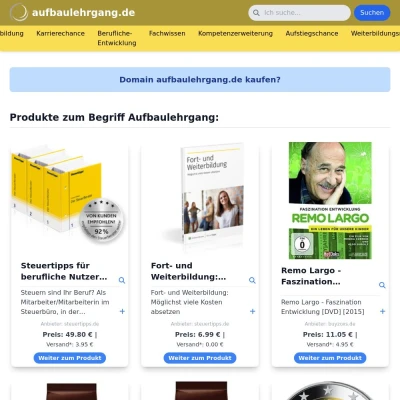 Screenshot aufbaulehrgang.de