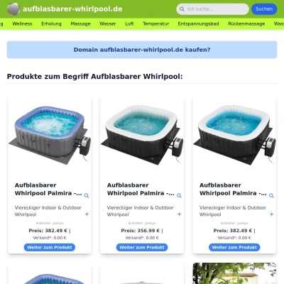 Screenshot aufblasbarer-whirlpool.de