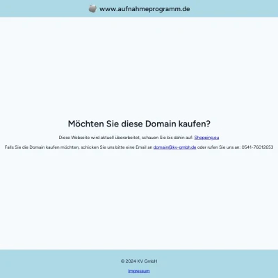 Screenshot aufnahmeprogramm.de