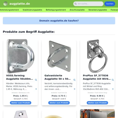 Screenshot augplatte.de