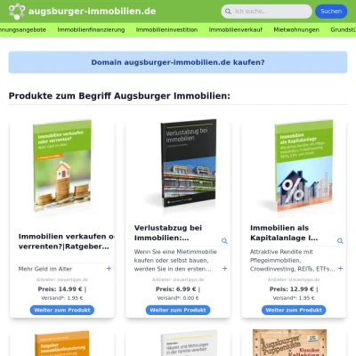 Screenshot augsburger-immobilien.de