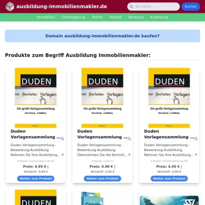 Screenshot ausbildung-immobilienmakler.de