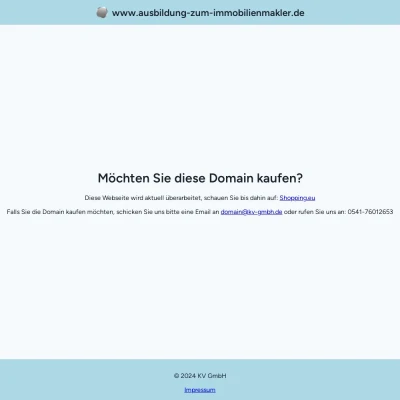 Screenshot ausbildung-zum-immobilienmakler.de