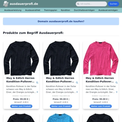 Screenshot ausdauerprofi.de