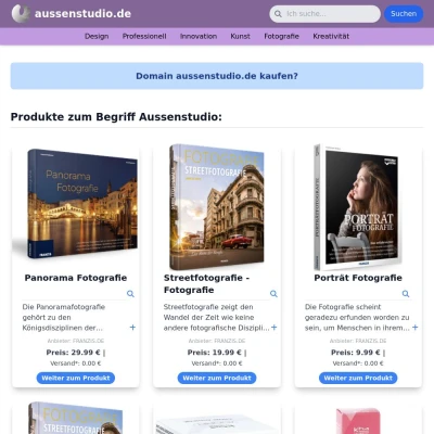 Screenshot aussenstudio.de