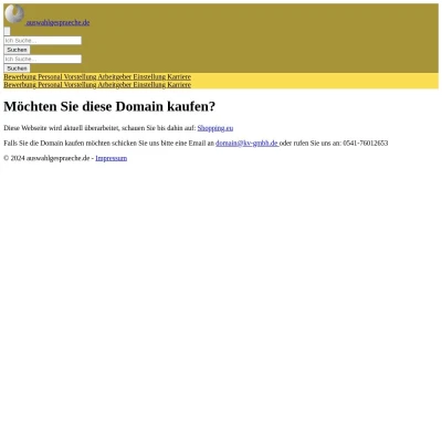 Screenshot auswahlgespraeche.de