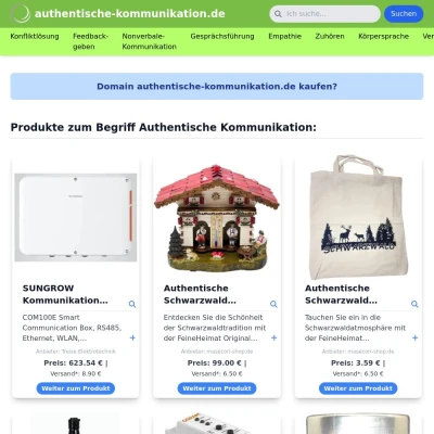 Screenshot authentische-kommunikation.de