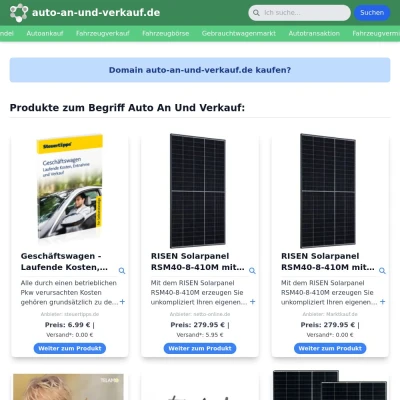 Screenshot auto-an-und-verkauf.de