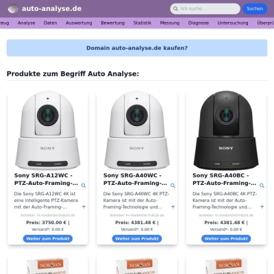 Screenshot auto-analyse.de