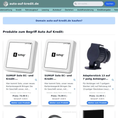 Screenshot auto-auf-kredit.de