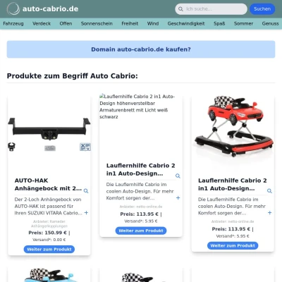 Screenshot auto-cabrio.de