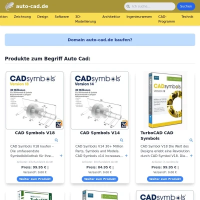 Screenshot auto-cad.de