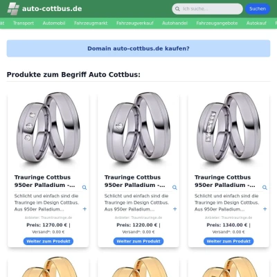 Screenshot auto-cottbus.de