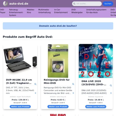 Screenshot auto-dvd.de