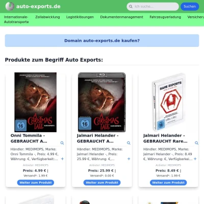 Screenshot auto-exports.de