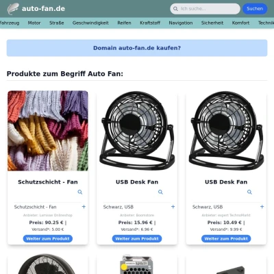 Screenshot auto-fan.de