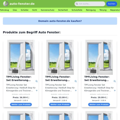 Screenshot auto-fenster.de