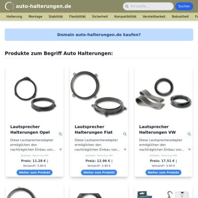 Screenshot auto-halterungen.de