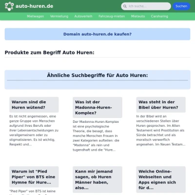 Screenshot auto-huren.de