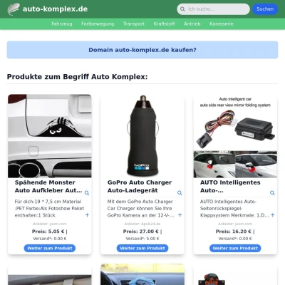 Screenshot auto-komplex.de