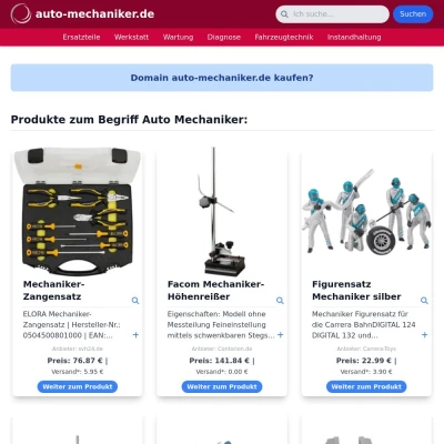 Screenshot auto-mechaniker.de