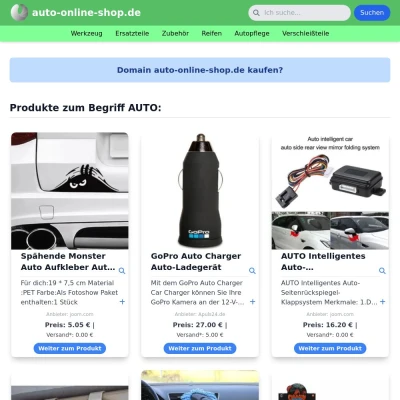 Screenshot auto-online-shop.de