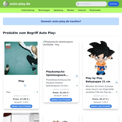 Screenshot auto-play.de