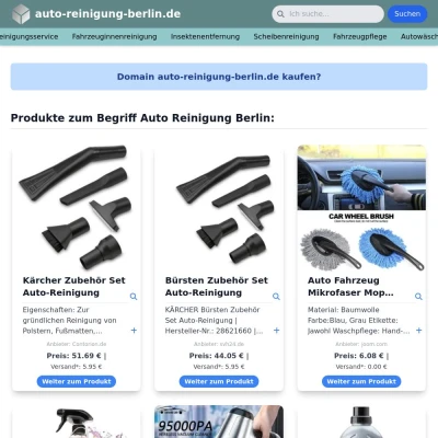 Screenshot auto-reinigung-berlin.de