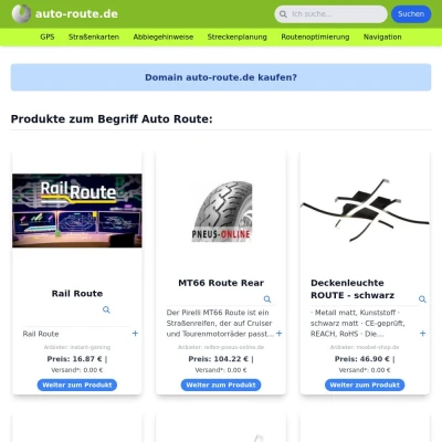 Screenshot auto-route.de