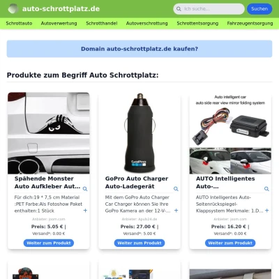 Screenshot auto-schrottplatz.de